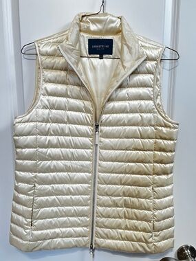 Lafayette 148 New York Satin Quilted Vest